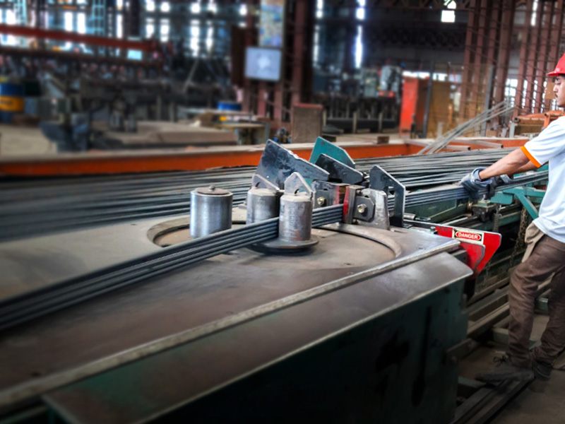 Steel workshop